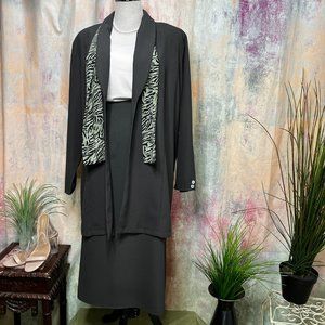 VTG 📌CANDA Business Pencil Skirt  Suit Skirt Set